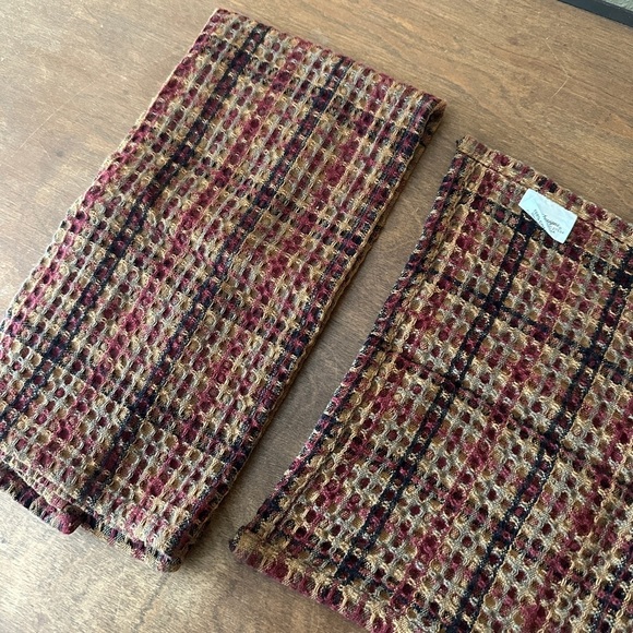 Kitchen towel & cloth set - Brown - Picture 3 of 4